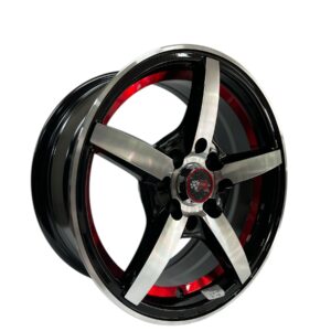 RIN 14X6 8H 100/114.3 BMF RED RACER